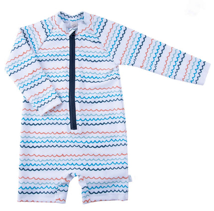 iobio UV-Schutzkleidung Overall Schwimmanzug Waves