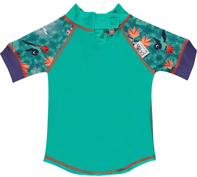 Close Pop-In UV-Schutzkleidung Shirt Kolibri