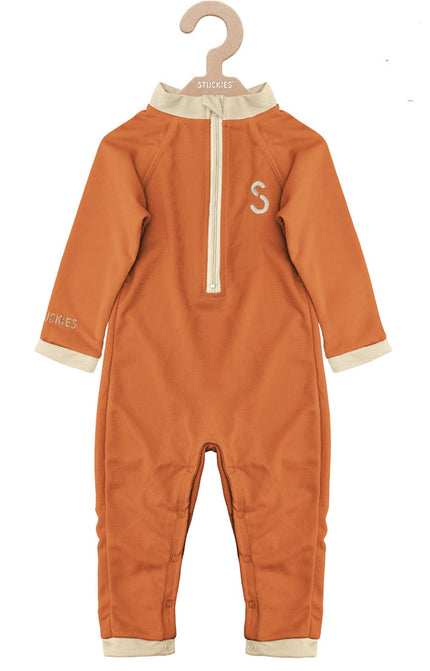 Stuckies UV-Schutzanzug Swim Onesie UPF 50+ Coral