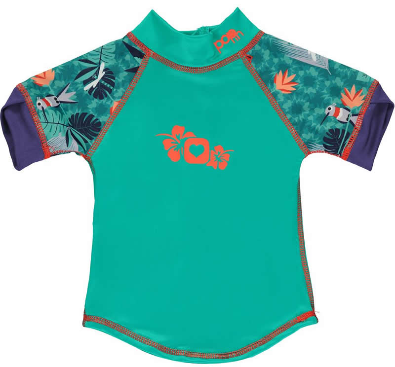 Close Pop-In UV-Schutzkleidung Shirt Kolibri