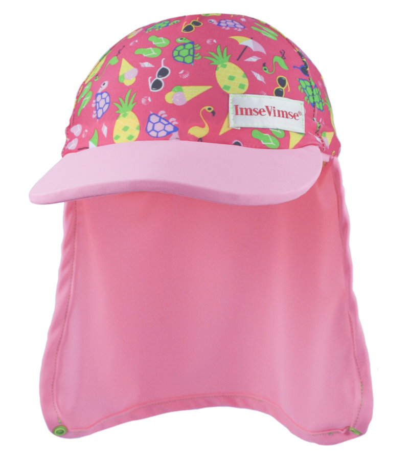 ImseVimse UV-Schutzkleidung Sonnenhut Pink Beachlife