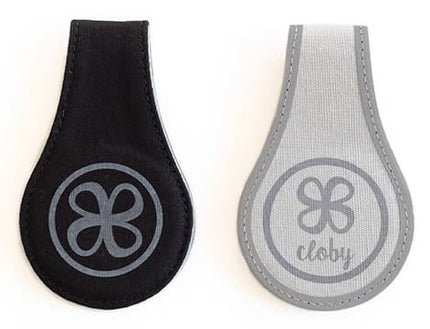 Cloby Clips zur Befestigung reflektierend 2er-Set Canvas