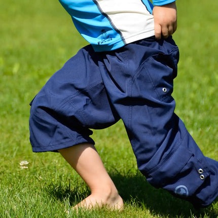 UV-Schutzkleidung 3/4 Hose Sun Protection Blau