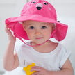 Zoocchini Sonnenhut mit UV-Schutz Flamingo