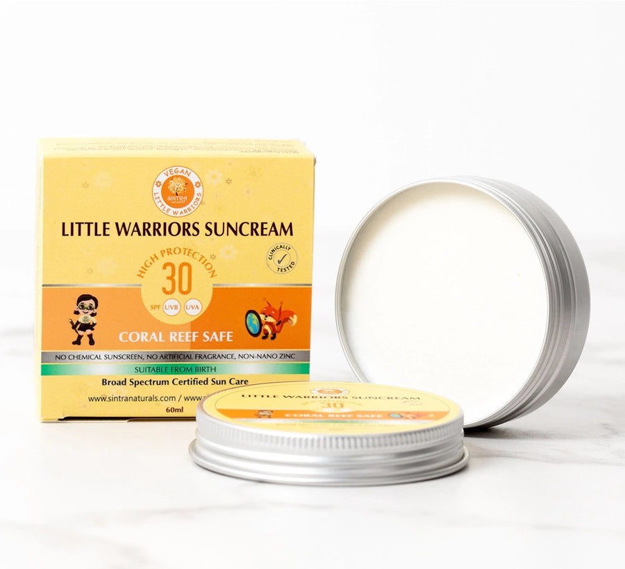 Little Warriors Sonnencreme ab Geburt LSF 30