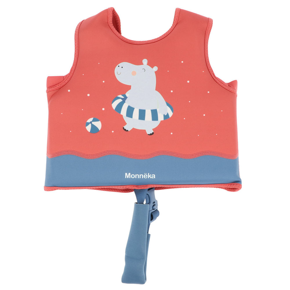 Monneka Kinder-Schwimmweste Hippo