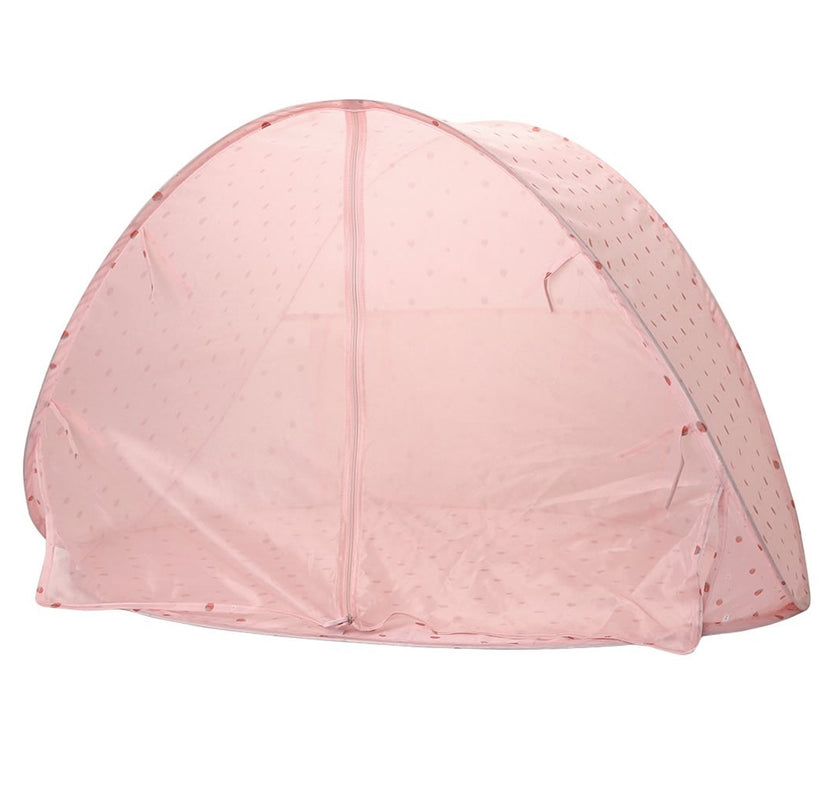 Monneka Strandmuschel Pop-Up-Zelt Strawberry mit UV-Schutz