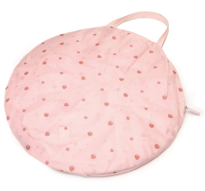 Monneka Strandmuschel Pop-Up-Zelt Strawberry mit UV-Schutz