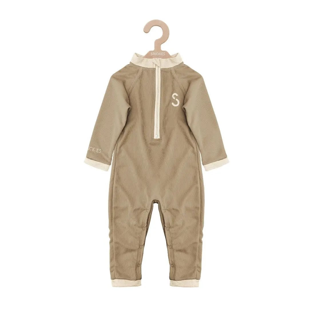 Stuckies UV-Schutzanzug Swim Onesie UPF 50+ Tan