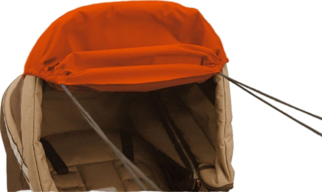 Sonnenmarkise Sun-Fun für den Kinderwagen mit UV-Schutz orange