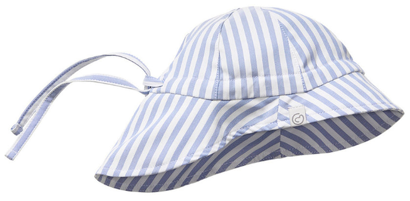 mamalila UV-Hut Sonnenschutz-Mütze Onesize blau gestreift