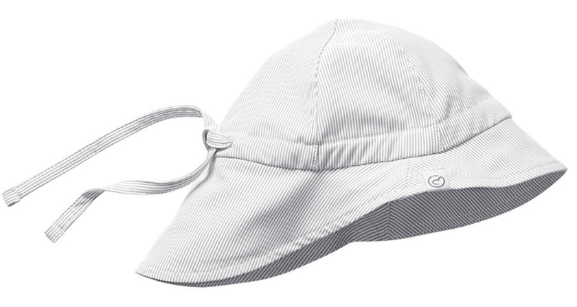mamalila UV-Hut Sonnenschutz-Mütze Onesize grau gestreift