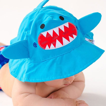 Zoocchini Sonnenhut mit UV-Schutz Hai