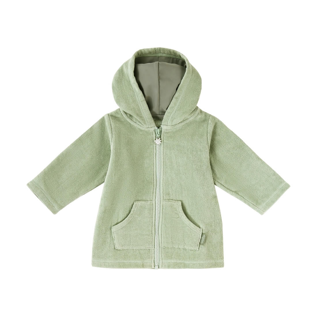 UV Skinz Baby Kapuzen-Poncho mit UV-Schutz Frosty Green