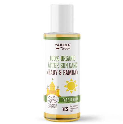 Wooden Spoon After-Sun Öl Bio Baby & Family 100 ml