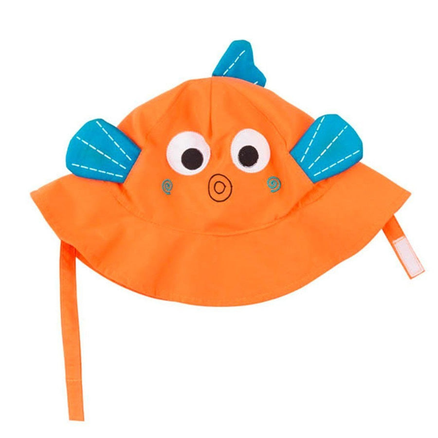 Zoocchini Sonnenhut mit UV-Schutz Fisch