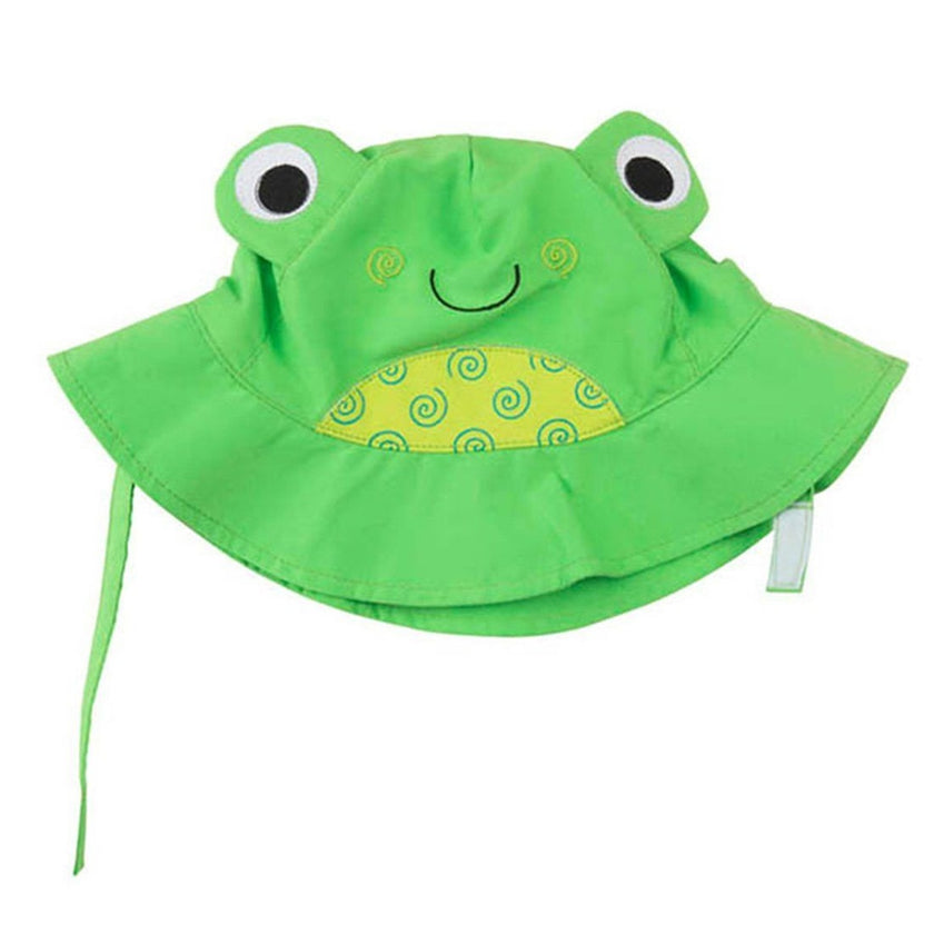 Zoocchini Sonnenhut mit UV-Schutz Frosch